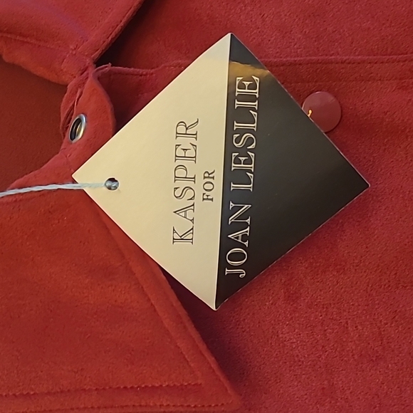 NWT VTG 70s Joan Leslie by Kasper Suede ILGWU Lightweight Deadstock Jacket - Picture 4 of 17